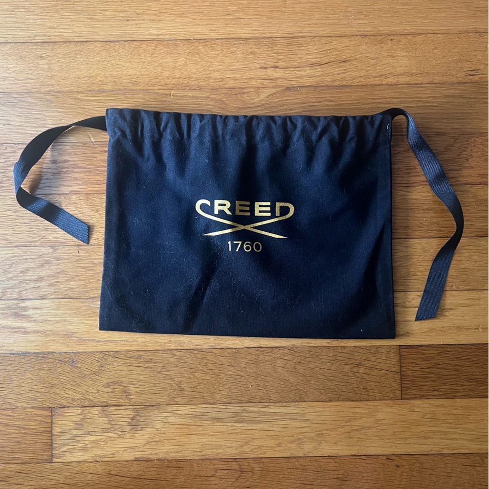 NEW Creed 1760 Black Drawstring Dust Bag
